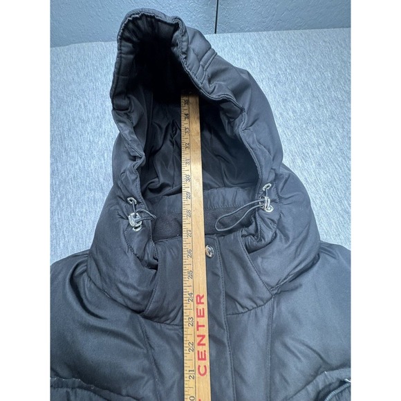 Calvin Klein Performance Puffer Duck Down Jacket Coat Size L Attached Hoodie - Picture 6 of 16